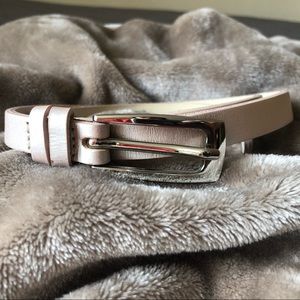 Skinny Leather Belt